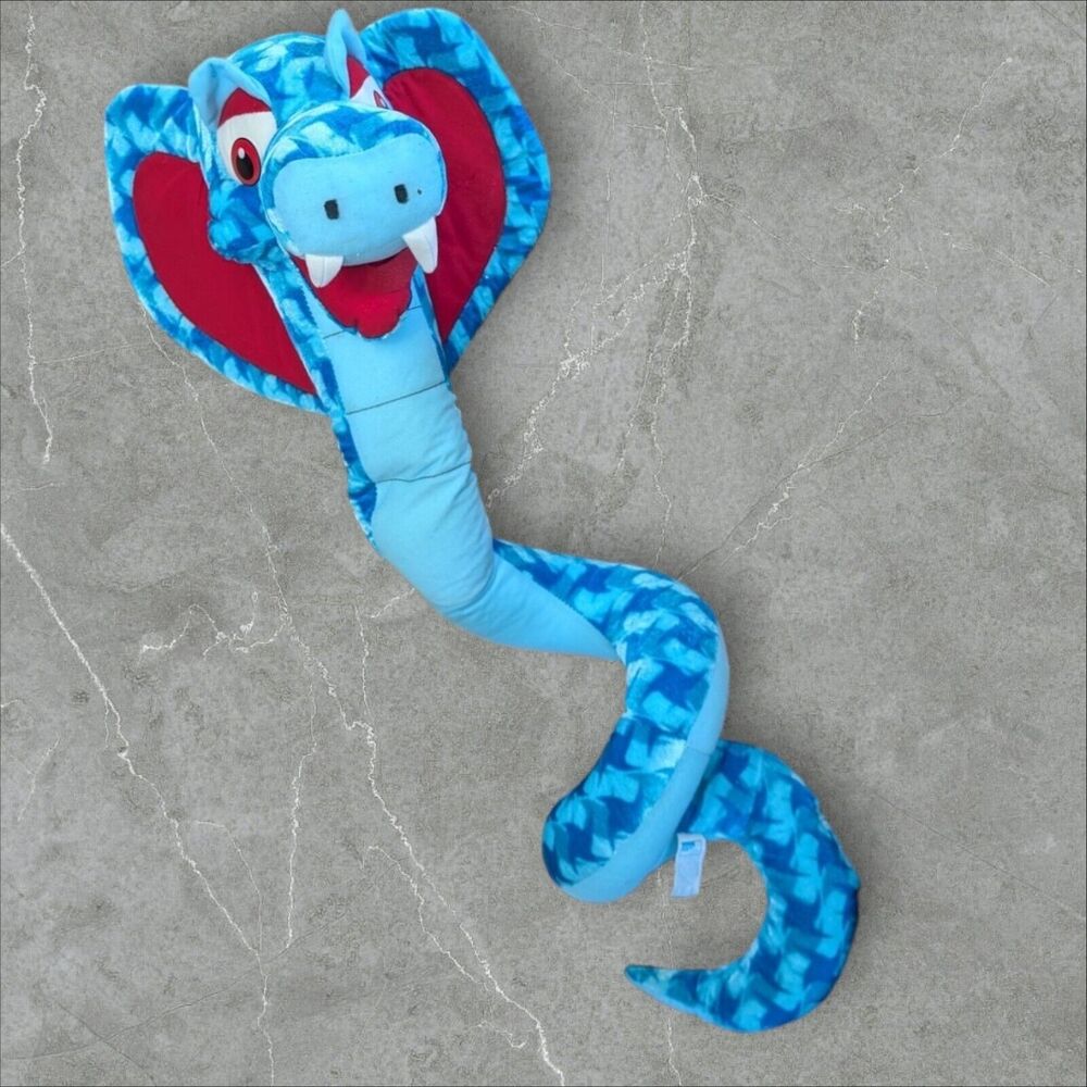 Classic Toy Company Blue 36" Cobra Snake‎ Washed And Dried Ready For Play